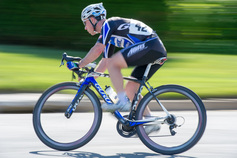 Cyclist Matt Neigh crit racing coached by Otterhaus